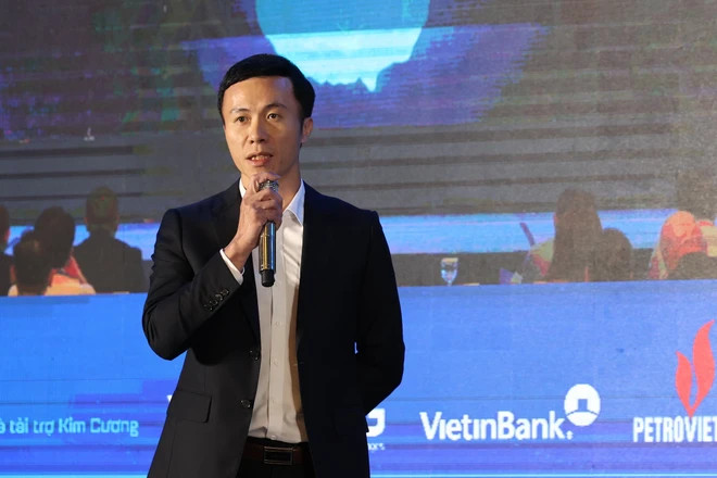 Ле Куанг Ха, заместитель директора по технологиям компании Viettel Cyber Security. (Фото: Минь Шон/Вьетнам+) 2.png
