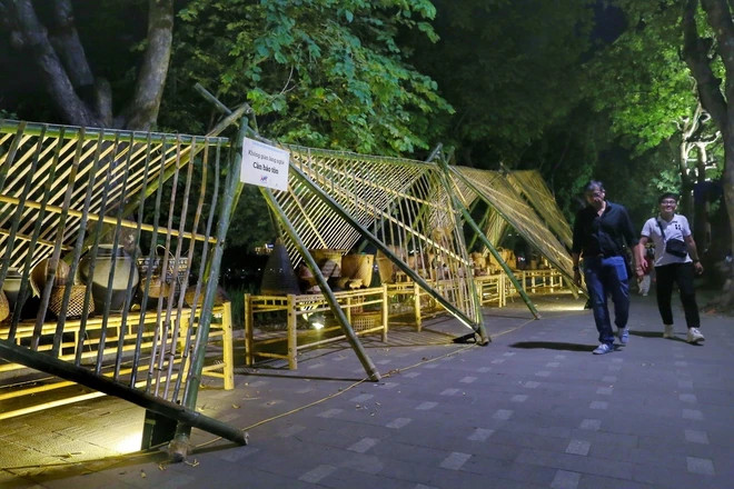 Дизайнерская работа на фестивале креативного дизайна в Ханое, 2022 год. (Фото: ВИA) 3.png