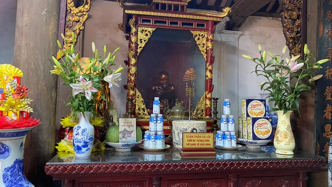 Реликвии тела дзен-мастера Ву Кхак Миня. Фото: Бить Ханг/Vietnam+ 2.png