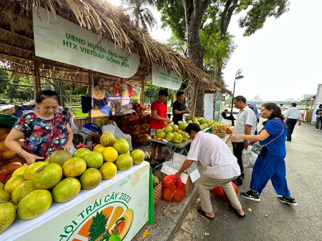 Региональные деликатесы на Ханойском фестивале фруктов (Фото: VietnamPlus) 3.png