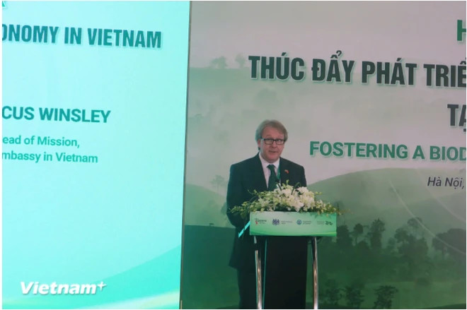 Заместитель посла Великобритании во Вьетнаме Маркус Уинсли (Фото: VietnamPlus) 5.png