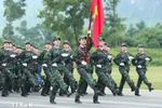 Женское подразделение силовых структур участвует в совместных тренировках. (Фото: ВИА)