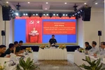 Генерал-полковник Хоанг Суан Тьен выступает на конференции. (Фото: qdnd.vn)