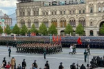 Колонна Вьетнамской армии провела генеральную репетицию парада на Красной площади. Фото: ВИА.