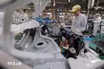 Производство легковых автомобилей на сборочном заводе Ford в провинции Хайзыонг. Иллюстративное фото: ВИА.