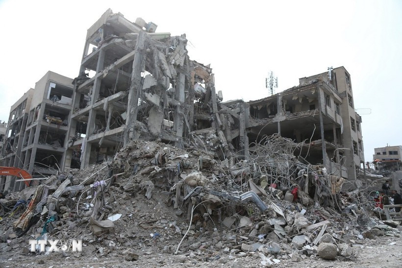 Здания, разрушенные в результате атак в Тегеране, Иран, 12 марта 2026 года. Фото: Синьхуа/ВИА.