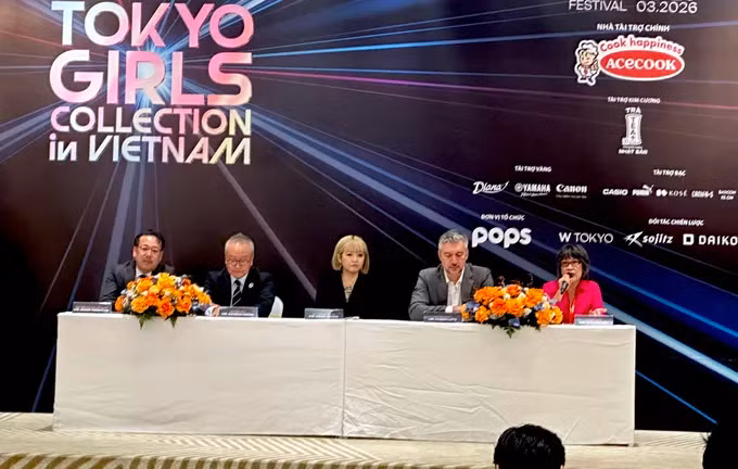Tokyo Girls Collection объявляет о запуске фестиваля моды и музыки во Вьетнаме. Фото: sggp.org.