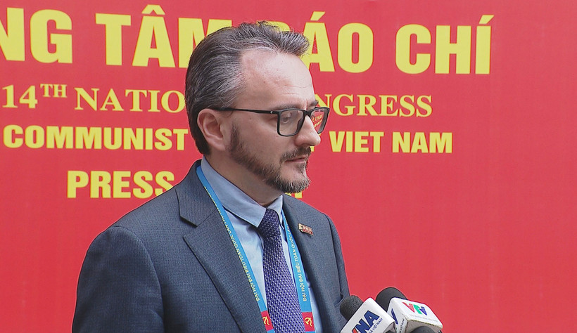 Михаил Костриков, заместитель главного редактора газеты «Правда», член Центрального комитета Коммунистической партии Российской Федерации. Фото: ВИА.