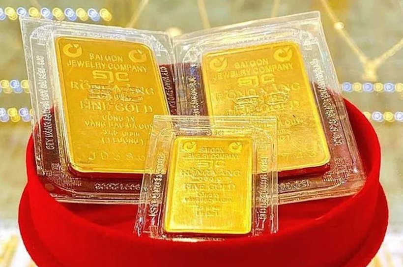 Цена на золото на внутреннем рынке приблизилась к отметке 191 млн донгов за таэль. (Фото: Vietnam+)