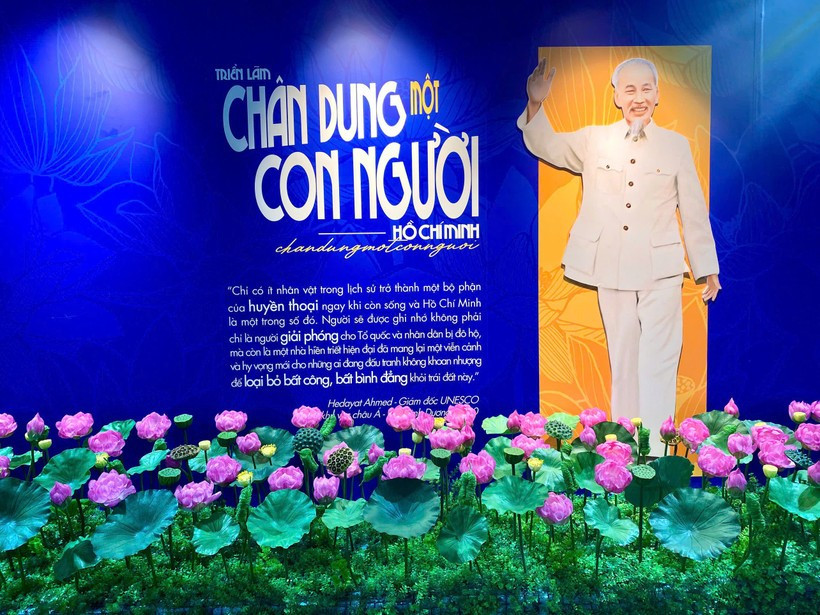 Экспозиция выполнена Музеем Хо Ши Мина. (Фото: Vietnam+)