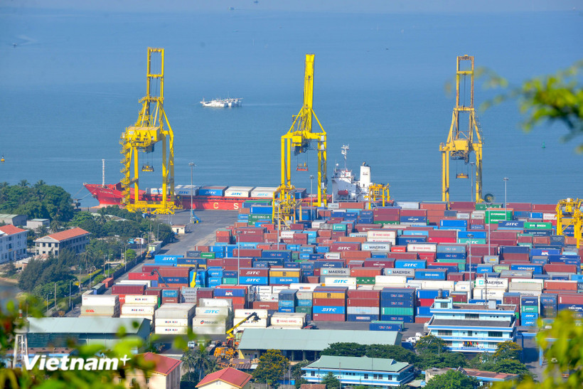 Иллюстративное фото портовой инфраструктуры Дананга. Фото: Vietnam+.