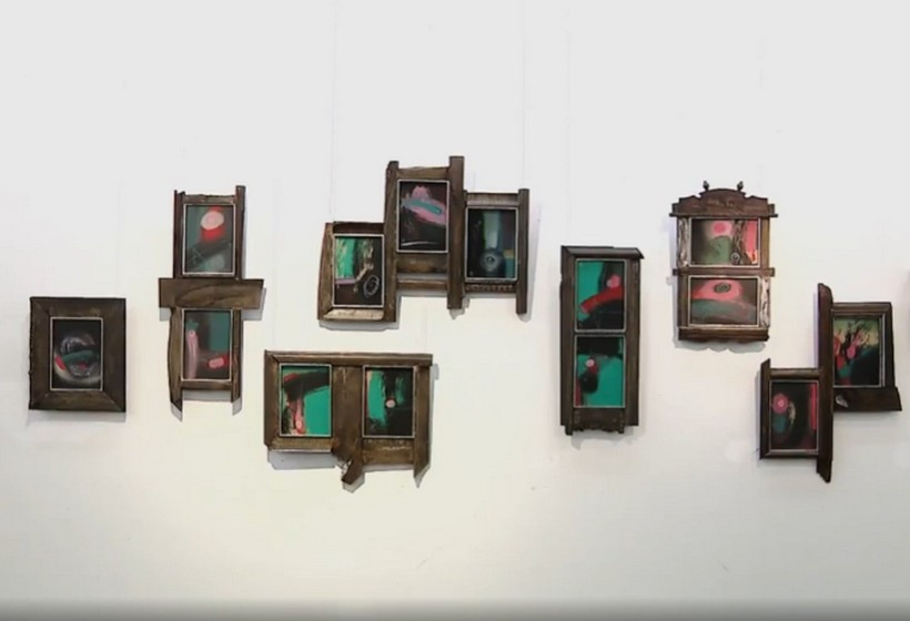 Произведения, представленные на выставке «Гоп Зо». Фото: ВИА.