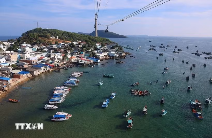 Один из уголков города Фукуок. (Фото: ВИА).