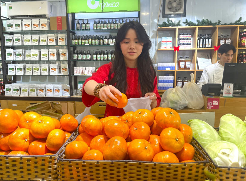 Потребители всё чаще отдают предпочтение органической сельскохозяйственной продукции для подарочных корзин к Тэту 2026 года. Фото: ВИА.