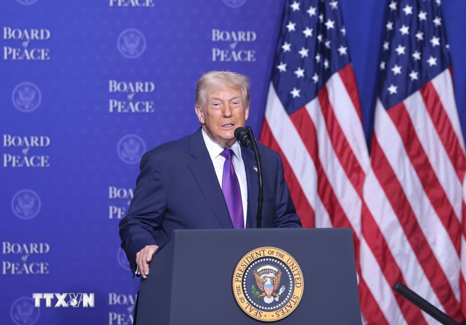 Президент США Дональд Трамп также является председателем-основателем Совета мира по Газе. (Фото: ВИА)