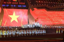 Художественная программа «80 лет пути Независимости – Свободы – Счастья» (Фото: ВИА)