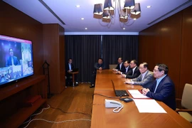 Премьер-министр Фам Минь Тьинь провёл онлайн-совещание с провинциями и городами для разработки мер по спасательным работам и ликвидации последствий стихийных бедствий (Фото: ВИА)