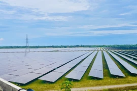 Солнечные электростанции Зотхань 1 и Зотхань 2 имеют общую установленную мощность 100 МВтp, при общем объёме инвестиций 2,3 трлн донгов (Фото: ВИА)
