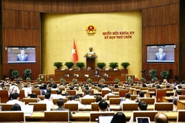 Главный судья Верховной народной прокуратуры Нгуен Хий Тиен разъяснил и прояснил ряд вопросов, поднятых депутатами НС (Фото: ВИА)