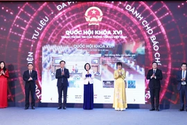 Представители делегаций приняли участие в церемонии официального запуска специализированного информационного портала о выборах депутатов НС XVI созыва и Народных советов всех уровней на срок 2026–2031 годов (Фото: ВИА)