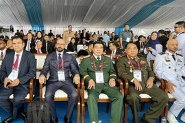 Глава вьетнамской делегации на церемонии открытия Indo Defense (Фото: ВИА)
