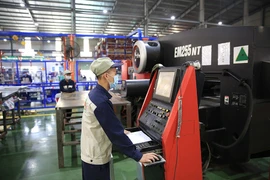 Система высокотехнологичного оборудования на предприятии «Азиатская промышленная инженерная компания» в общине Тхыонгтин (Фото: hanoimoi.vn)