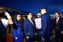 Премьер-министр Фам Минь Тьинь прибыл в Бразилию для участия в расширенном саммите БРИКС. Фото: ВИА.