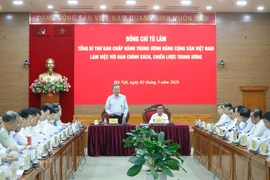 Генсек То Лам выступил с речью (Фото: ВИА) 