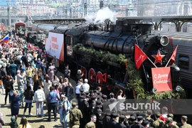 Поезд Победы во Второй мировой войне в России