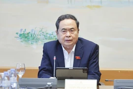 Председатель НС, депутат НС от города Кантхо Чан Тхань Ман выступил с речью (Фото: ВИА)