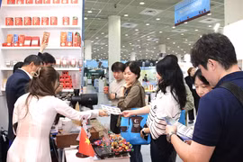 Пространство вьетнамского кофе на выставке Coffee Expo Seoul 2026 (Фото: ВИА)