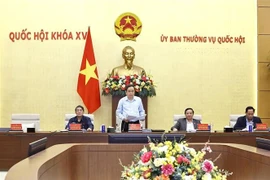 Председатель НС Чан Тхань Ман возглавил заседание, посвящённое кадровым вопросам (Фото: ВИА) 