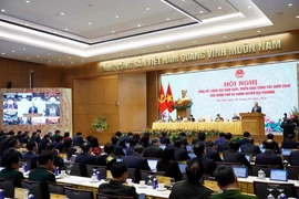 Премьер-министр Фам Минь Тьинь открыл конференцию по подведению итогов работы за 2025 год и развертыванию задач на 2026 год Правительства и органов местной власти (Фото: ВИА)