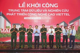 Группа компаний Viettel начала строительство ЦОД в Танфучунг, район Кучи, г. Хошимин (Фото: ВИА)