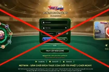 Интерфейс сайта Net.win. (Фото: thuonghieucongluan.com.vn)