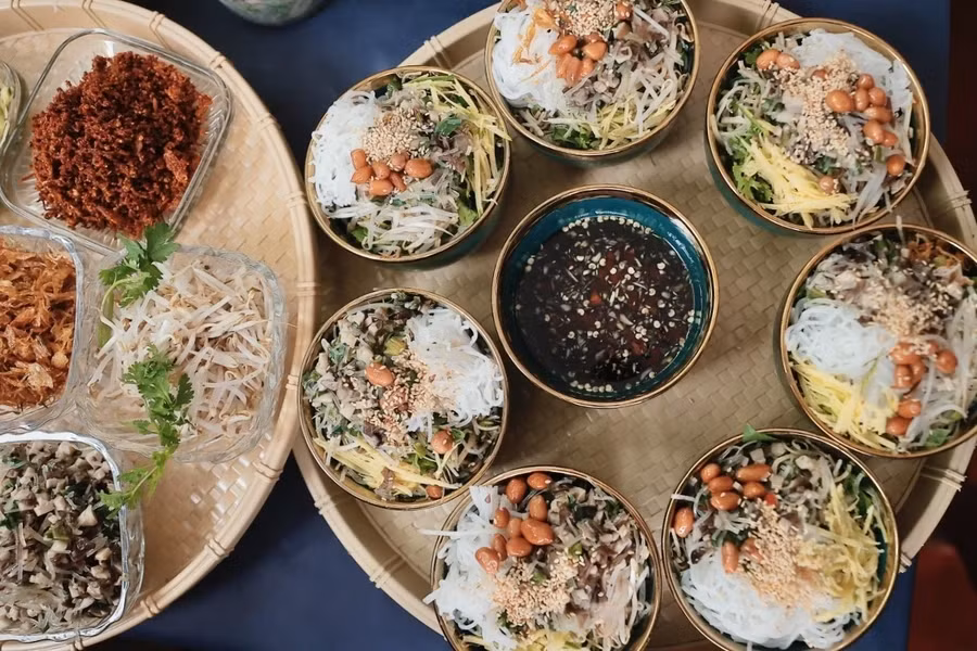 Вегетарианская кухня Хюэ имеет свою собственную уникальность. (Фото: ВИА)