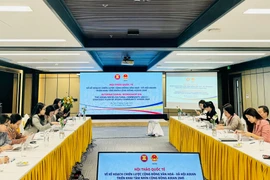 Семинар по стратегическому плану Социально-культурного сообщества АСЕАН (ASCC) по реализации Видения Сообщества АСЕАН 2045. (Фото: VGP)