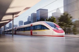 Иллюстрация высокоскоростного поезда VinSpeed. (Фото: VinSpeed)