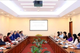 Рабочая встреча ВИА с делегацией Комитета по внешним связям администрации Санкт-Петербурга. (Фото: ВИА)