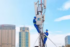Во Вьетнаме технологическая инфраструктура 5G уже начала широко развёртываться отечественными операторами связи. (Фото: ВИА)