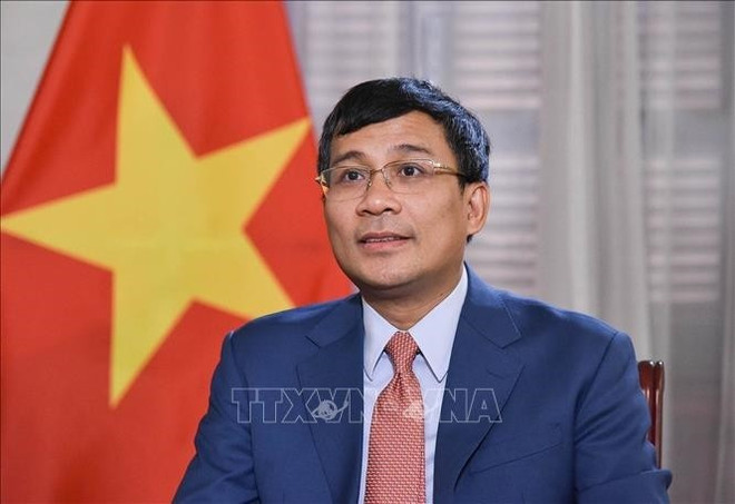 Постоянный заместитель министра иностранных дел Нгуен Минь Ву (Фото: ВИА) minh-vu.jpg
