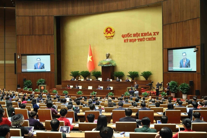 Обзор заседания (Фото: ВИА) vna-potal-khai-mac-quoc-hoi-8012660-1.jpg