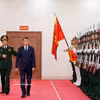 Премьер-министр Ле Минь Хынг принял участие в церемонии открытия нового 2026–2027 учебного года в Академии национальной обороны (Фото: ВИА)