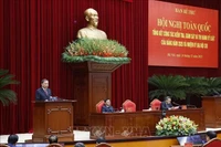 Генеральный секретарь То Лам выступает с речью. (Фото: ВИА)