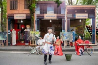 Художественное выступление на Осеннем фестивале Ханоя 2024 года. (Фото: ВИА)