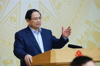 Премьер-министр Фам Минь Тьинь: реализация Резолюции № 79 будет способствовать двузначным темпам роста в предстоящий период. (Фото: ВИА)