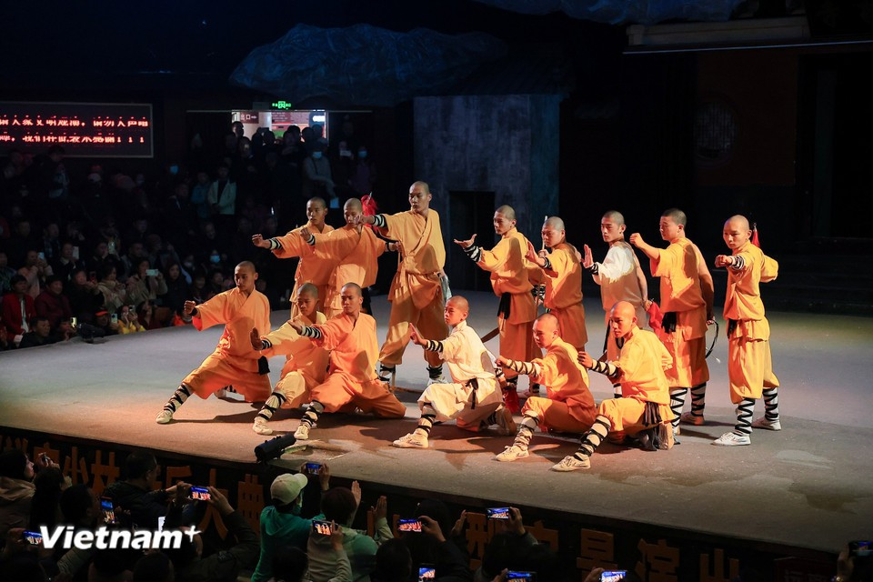 Шаолиньский монастырь хранит богатейшее наследие китайской архитектуры, культуры, буддизма и боевых искусств и является обязательным пунктом для посещения путешественниками. (Фото: Hoài Nam/Vietnam+)