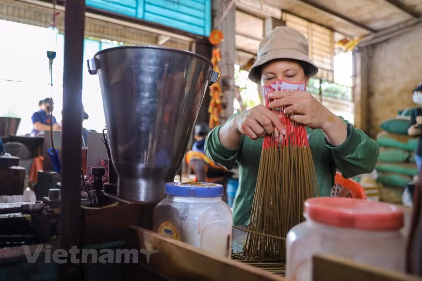 Куангфукау поставляет благовония по всей стране. (Фото: ВИА)