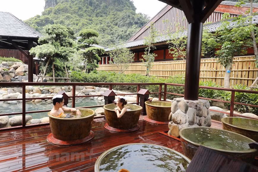 Onsen найдет что-то особенное для каждого, особенно для пар и семей (Фото: Вьетнам +)