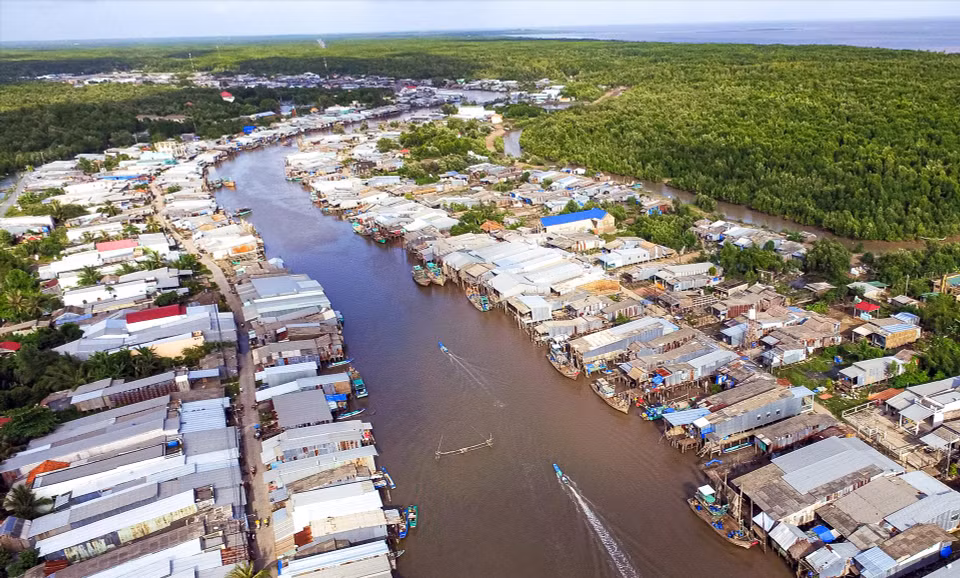 Панорамный вид на реку Ратьтау, Камау, сверху. Фото: (Фото: ИЖВ)
